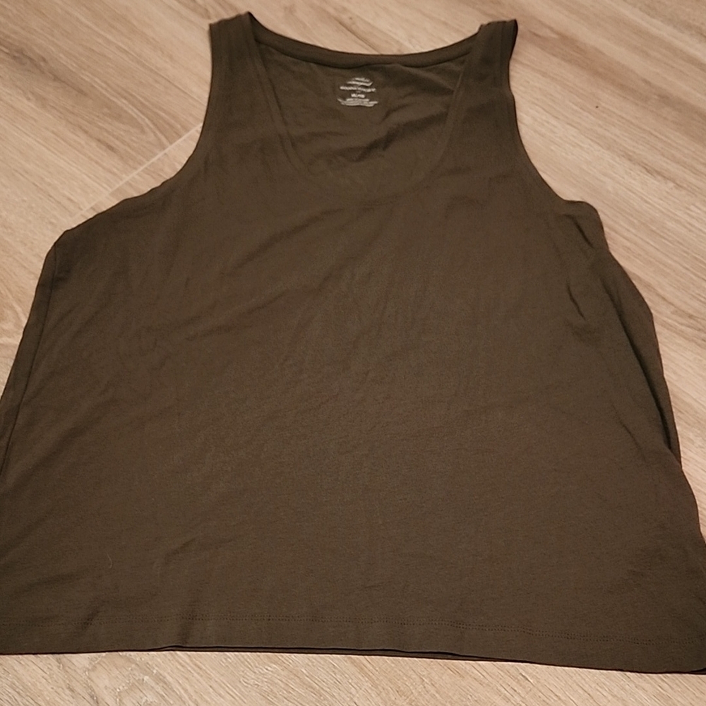 Banana Republic Olive Tank Top